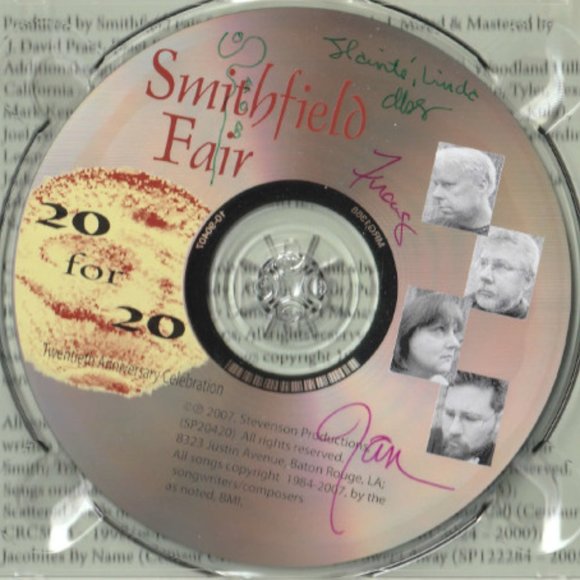 Smithfield Fair - 20 for 20 (CD signed by band members) - Picture 3 of 5
